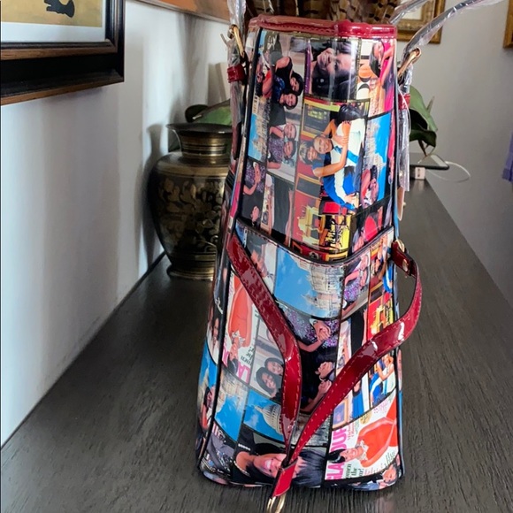 MICHELLE OBAMA Tote Bag Shiny Patent Leather - Picture 3 of 13